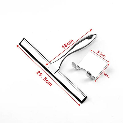 Shower Squeegee for Glass Doors, Window Squeegee for Mirrors and Tiles