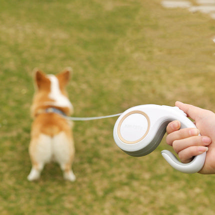 Automatic Retractable Dog Leash with Non-Slip Grip | 3M Extendable Leash for Comfortable Walks