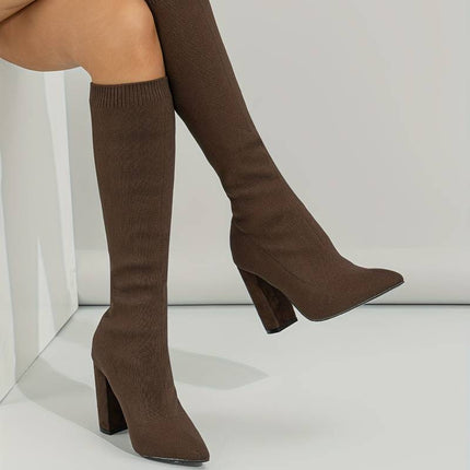 Womens Boots, Sock Ankle Boots for Women – image 9