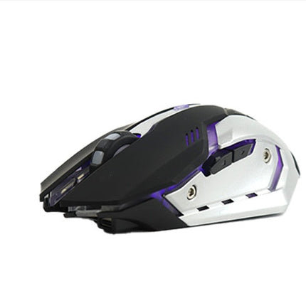 Wireless Charging Silent Gaming Mouse with Ergonomic Design | Precision Control for Gaming and Work