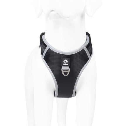 Explosion-Proof Big Dog Harness with Handheld Leash | Durable Oxford Cloth for Safety and Comfort