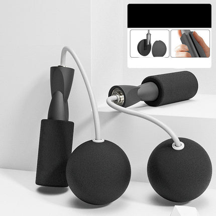 Wireless Dual-Use Skipping Rope with Durable PVC Design | Fashionable Workout Tool for Fitness Enthusiasts