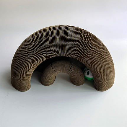 Cat Scratching Game Board with Unique Foldable Design | Eco-Friendly Scratcher for Healthy Nail Growth and Play
