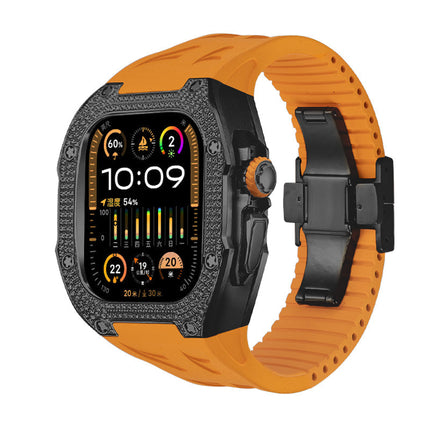 Apple Watch Ultra Case with Band, Titanium Case Retrofit Kit for Apple Watch Ultra 2 – image 10