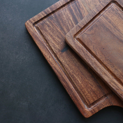 Solid Wood Cutting Board with Modern Design | Durable Chopping Surface for Fruits and Vegetables