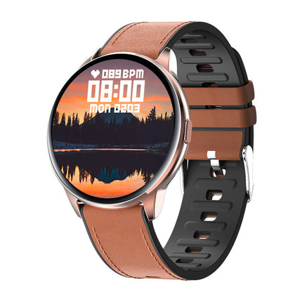 Smart Watch with IPS Touch Screen & Silicone Strap | GPS & Health Monitoring for Fitness Tracking