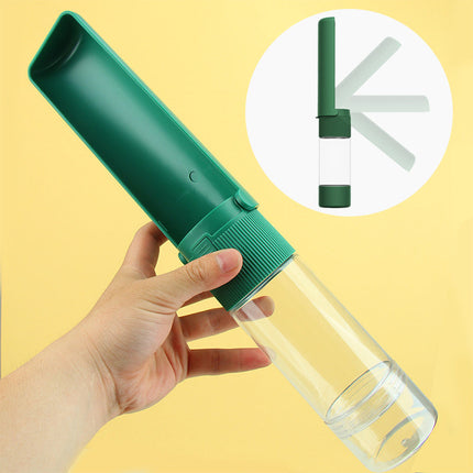 Portable Pet Water Bottle with Easy Lock Design | Travel-Friendly Hydration for Dogs and Cats