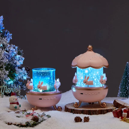 Projection Light with Fairy Tale Scenes & Lullabies | Soothing Night Sky for Kids' Bedtime Adventure