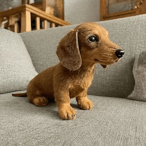 Interactive Stuffed Animal Dog with Touch Sensors, Soft Plush Toy