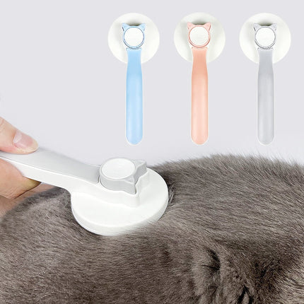 Self-Cleaning Slicker Brush for Cats & Dogs with Waterproof Design | Tangle-Free Grooming for Healthy, Shiny Coats