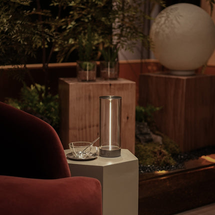 Cordless LED Lamp with Collapsible Lighting String | Touch-Sensitive Control for Dynamic Ambiance