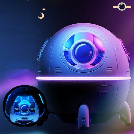 USB Astronaut Humidifier with Aromatherapy Function | 220ml Capacity for Fresh, Moisturized Air
