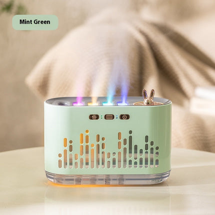 Cool Mist Humidifier with Built-in Speaker & Light Show | 700ml Capacity for Relaxing Atmosphere