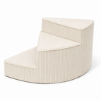 Beige-3 Steps / Right Facing