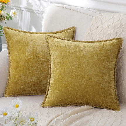 Decorative Throw Pillow Covers, Chenille 20x20 Pillow Covers or 18x18 – image 20
