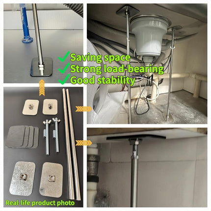 Undermount Sink Brackets, Sink Repair Kit No Drilling – image 8
