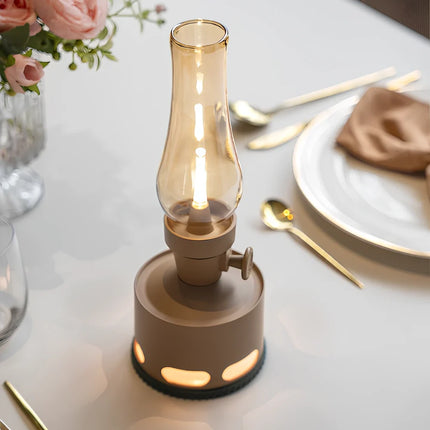 Battery Operated Lantern, Decorative Lantern with Blow Out Flame