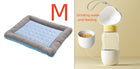 Pet Cooling Pad with High-Tech Cool Silk Fabric | Comfortable Mat for Dogs and Cats to Beat the Heat