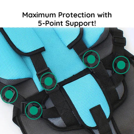 Booster Seat with Harness, Toddler Car Seat for Travel – image 5