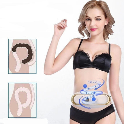 Stomach Massager Belt with Heat, Electric Belly Fat Burner and Waist Massager