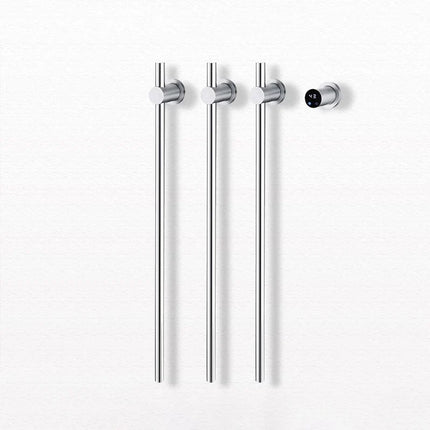 Towel Warmer with Timer, Wall Mounted Towel Rack in Stainless Steel – image 9