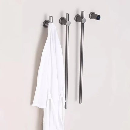 Towel Warmer with Timer, Electric Heated Towel Rack with Smart Touch Control, Wall Mounted Towel Rack in Stainless Steel