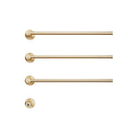 Brushed Gold-3 Rods / 110V