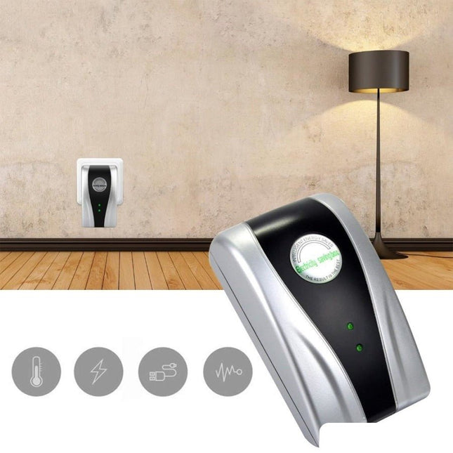 Power Saver for Home, Plug In Energy Saver, Electricity Saving Box with Surge Protection and LED Indicator_01