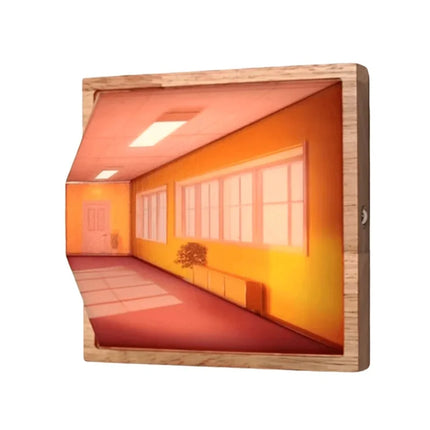 3D Illusion Art Light with Rechargeable Cordless Design | Customizable Mood Lighting for Home and Office Decor