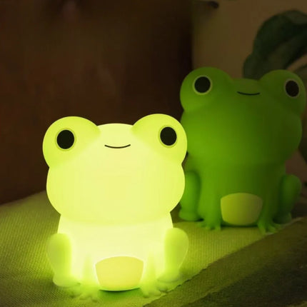 SqueezeBuddies Night Light with Adjustable Brightness | Portable Rechargeable Light for Cozy Bedtime Atmosphere