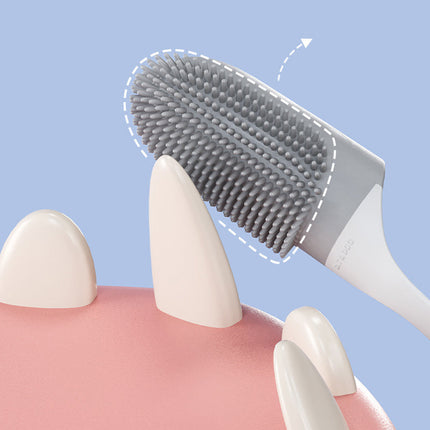 Pet Oral Cleaning Finger Brush with Soft Bristles | Gentle Dental Care for Dogs and Cats