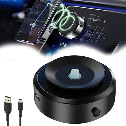 Magnetic Car Phone Mount with 360° Rotation & Adjustable Suction | Hands-Free Driving for Optimal Safety