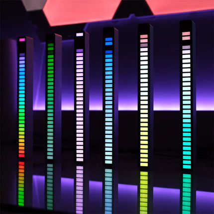 RGB Ambient Sound Control Light for Cars with High-Sensitivity Microphone | Voice-Activated Color Changing for Enhanced Interior Style