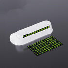 Luminous Car Parking Card & Air Freshener with Phone Holder | Enhanced Night Visibility for Safe Driving