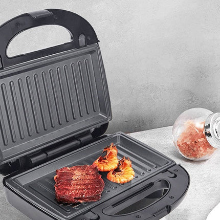 6-in-1 Waffle Maker and Sandwich Maker with Non-Stick Plates | Versatile Cooking for Quick Breakfasts and Snacks