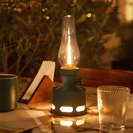 Battery Operated Lantern, Decorative Lantern with Blow Out Flame – image 14