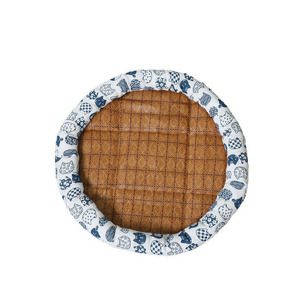 Breathable Fabric Pet Kennel with Minimalist Design | Stylish Cool Mat for Small Dogs and Cats