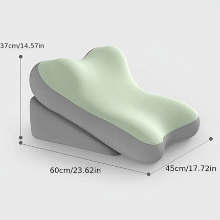Wedge Pillow for Bed, Sitting Up in Bed Pillow with Foam Back Support – image 7