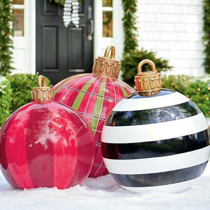 Christmas Ornament Balls, Giant Inflatable Ornament for Outdoor Christmas Decorations and Yard Decor – image 5
