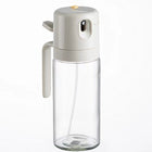 Olive Oil Spray Bottle with One-Handed Operation | 550ml Dispenser for Healthy Cooking and Precise Measurements