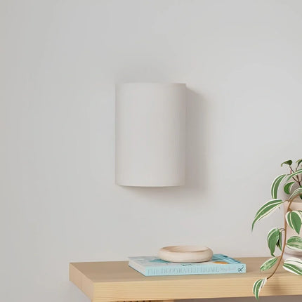 Linen Glow Wall Light with Remote Control & Dimmable Feature | Cordless Ambient Lighting for Relaxation and Decor