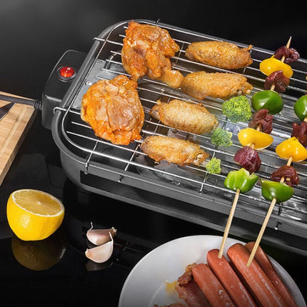 Electric BBQ Oven with Adjustable Temperature Control | Spacious 390MM Cooking Surface for Perfect Grilling