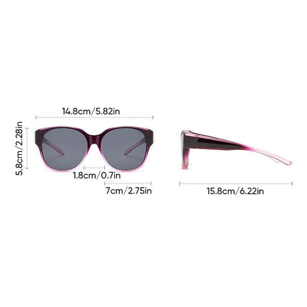 Polarized Sunglasses That Fit Over Glasses, UV400 Sunglasses for Prescription Glasses – image 17