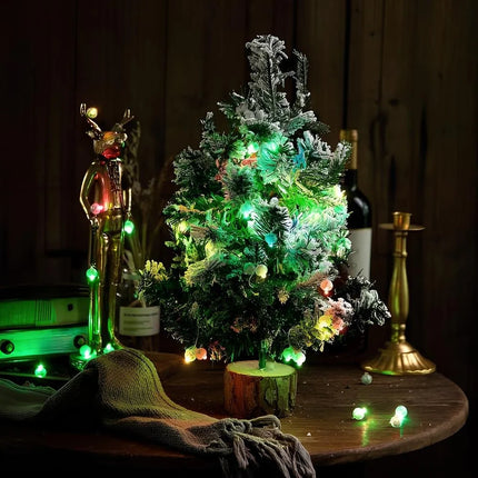 Tiny Glowing Pearls with LED Lights for Celebration Decor | Magical Twinkling Orbs for Enchanting Moments