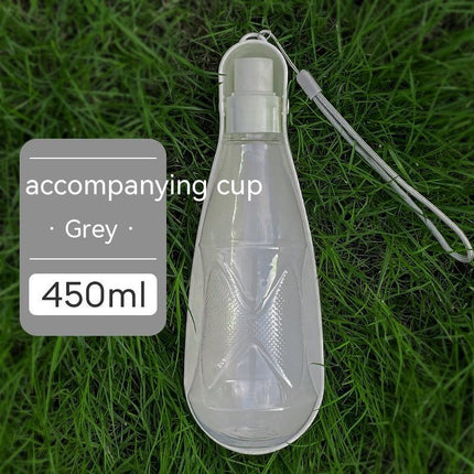 Portable Folding Dog Water Bottle with 550ml Capacity | Safe, Compact Hydration for Medium to Large Dogs