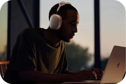 Noise Cancelling Headphones, Wireless Headphones with Mic – image 9