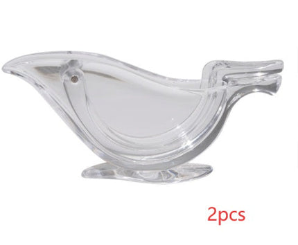 Portable Manual Lemon Juicer with Ergonomic Design | Eco-Friendly Acrylic Squeezer for Fresh Juice at Home
