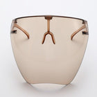 Shield Sunglasses for Women, Wraparound Sunglasses for Men, Full Face UV400 Sunglasses for Beach and Travel