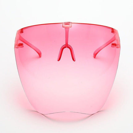 Shield Sunglasses for Women, Full Face UV400 Sunglasses for Beach and Travel