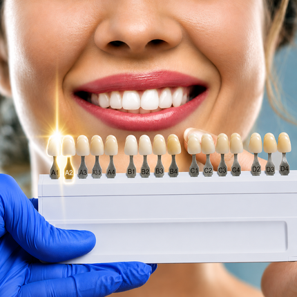 Vepine Dental Acrylic Resin Teeth | 112 Pcs Denture Set with Realistic A2 Shade | Perfect for Halloween & Daily